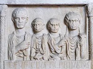 Solin: Stele, Archaeological Museum, Split, Croatia