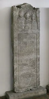 Robed: Stele erected by Praepositus Aurelius Crescentius