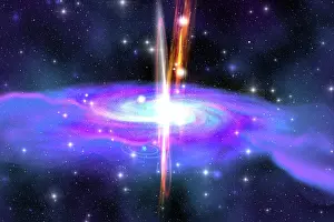 Collapse: A stellar black hole caused by the collapse of a massive ?