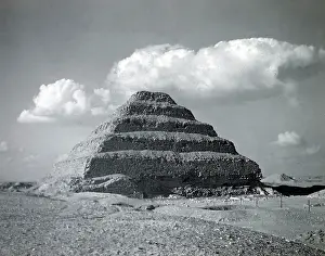Pyramids: Step Pyramid, Pyramid of Djoser, Saqqara, Egypt