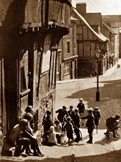 Stepcote: Stepcote Hill, Exeter early 1900s