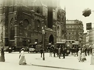 Stephansplatz: Stephans square in Vienna