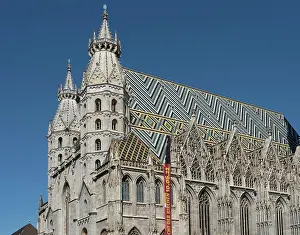 Steeply: Stephansdom, Vienna, Austria