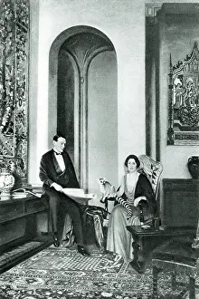 Courtauld: The Stephen Courtaulds and their pet Lemur
