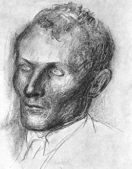 Spender: STEPHEN SPENDER SKETCH