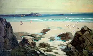 Godwin: Stepper Point from Polzeath, Cornwall