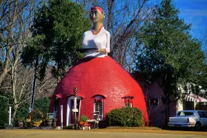 Natchez: Stereotype Highway 61 Graphic Design Roadside Restaurant