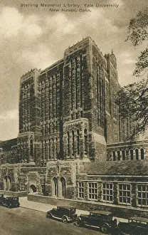 Yale: Sterling Memorial Library, Yale University, New Haven, USA