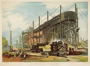 Millwall: Stern view of the Great Eastern