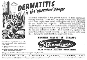 Dermatitis: Sternol Dermatitis Prevention Creams - STERNOCLEANSE