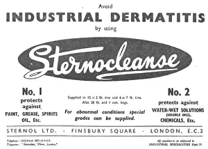 Dermatitis: Sternol Dermatitis Prevention Creams - STERNOCLEANSE