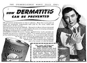 Dermatitis: Sternol Sternocleanse Barrier Cream. Prevent Dermatitis