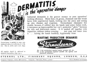 Dermatitis: Sternol Sternocleanse Dermatitis Prevention Barrier Cream