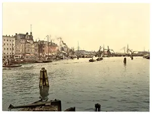 Szczecin: Stettin Harbor, Pommeraina, Germany (i.e. Szczecin, Poland)