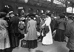 Travellers: The Stettin Station, 1912