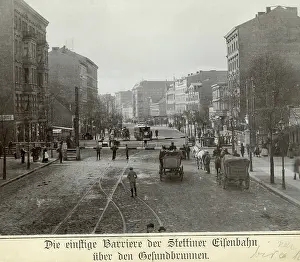 Bahnhof: The Stettiner Bahnhof in Berlin, 1890