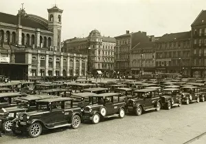 Bahnhof: The Stettiner train station in Berlin, 1932