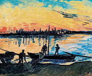 Stevedores: The Stevedores in Arles, by Van Gogh