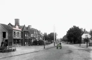 Stevenage: Stevenage, High Street 1899