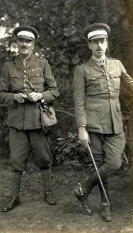 Pirbright: Stevenson and Sir Alexander Stanier - Welsh Guards