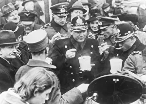 Soup: Stew at Wenceslas Square in Prague, 1939