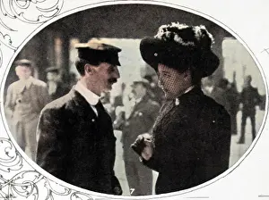 Cheetham: A steward and stewardess, surviving crew of the Titanic