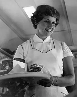 Pinny: STEWARDESS/CIGS 1960