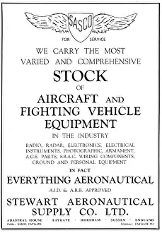 Stockists: Stewart Aeronautical Supply : SASCO