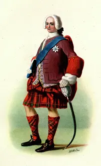 Kilt: Stewart or Royal tartan