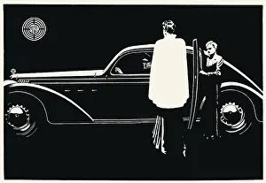 Posterization: Steyr motor car