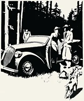 Posterization: Steyr motor car