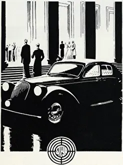 Posterization: Steyr motor car