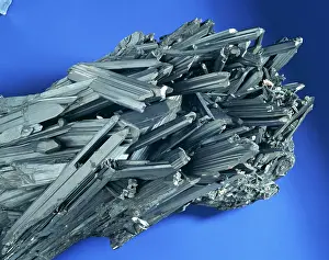 Crystalline: Stibnite