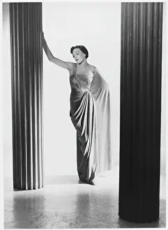Jacqmar: STIEBEL EVENING DRESS