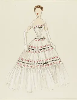 Ballgown: STIEBEL/EVENING DRESS