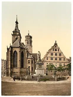Wurtemburg: Stiftkirche, Stuttgart, Wurtemburg, Germany
