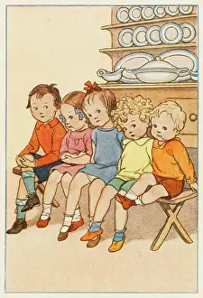 Dresser: THE STIGGINS CHILDREN