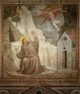 Ambrogio: The Stigmatization of Saint Francis, by Giotto