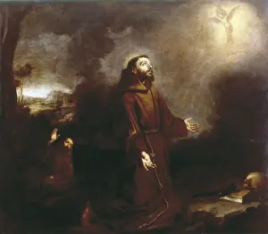Lightnings: Stigmatization of St. Francis. ca. 1675 - ca. 1680
