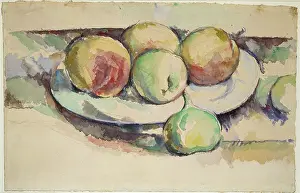 Figs: Still-life of Peaches and Figs, by Paul Cezanne