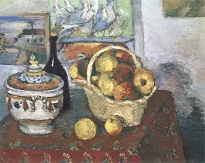 Tureen: Still-Life with Soup Tureen, by Paul Cezanne