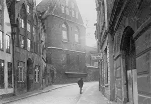 Stille: Stille Gasse in Luebeck, 1912