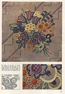 Stitchcraft: stitchcraft may 1936 - interior design, 1936
