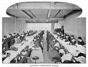 Stitching: STITCHING MEN'S SHIRTS