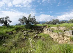 Stoa: Stoa, Sparta, Laconia, Greece