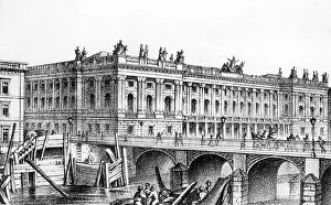 Stroller: Stock exchange in Berlin-Mitte, 1869