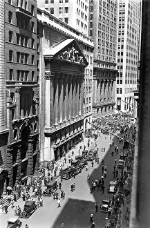 Nyse: Stock exchange in New York, 1933