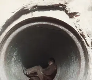 Sewers: A stock inside a tube