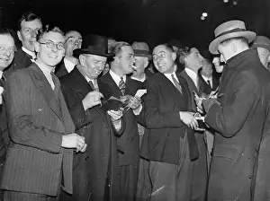 Stockbroker: Stockbroker after closing of the stock