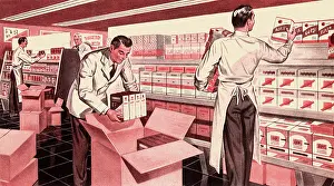Unpacking: Stocking the Shelves